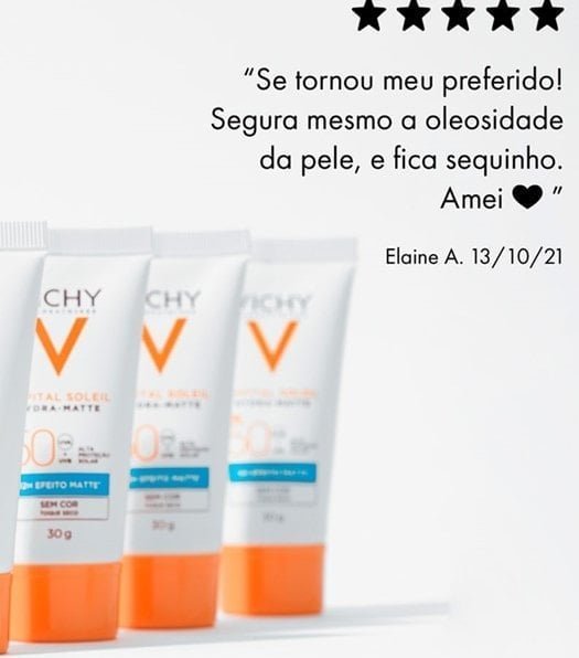 Protetor Solar Facial Hydra-matte FPS50 40g - Imagem 10